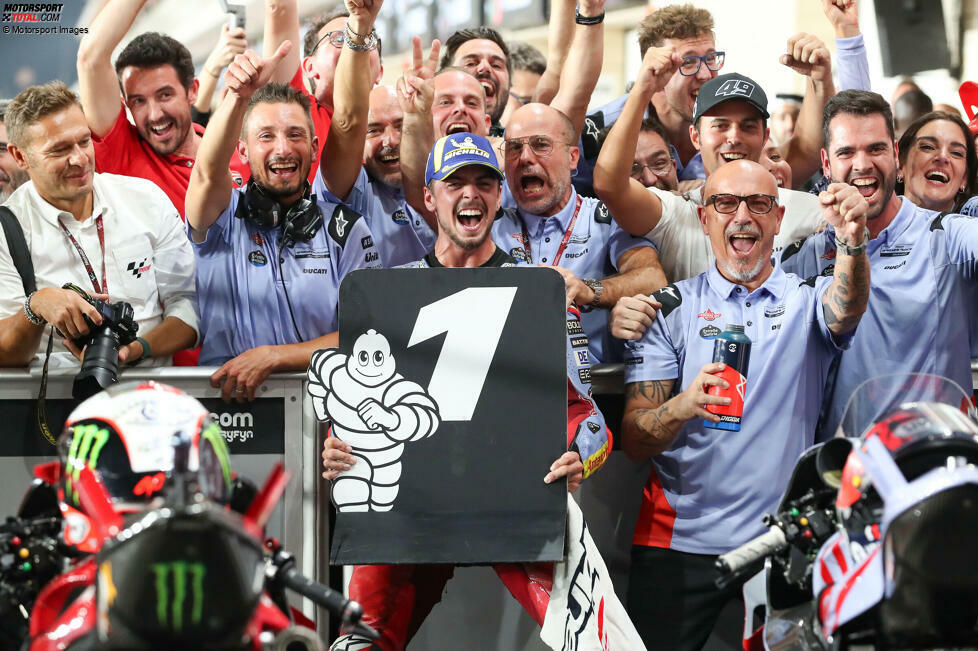 1. Fabio Di Giannantonio - Letzter Sieg: Lusail 2023 (Gresini-Ducati)