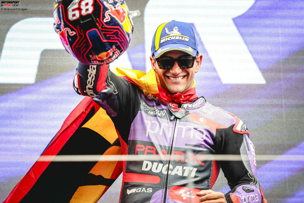 2. Jorge Martin - Letzter Sieg: Portimao 2024 (Pramac-Ducati)