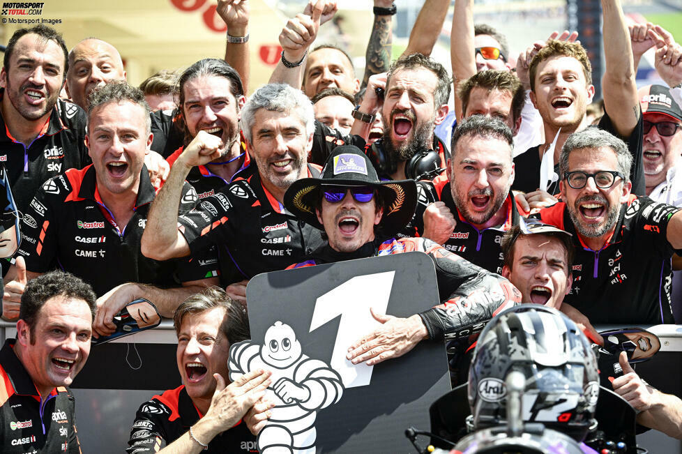 5. Maverick Vinales - Letzter Sieg: Austin 2024 (Aprilia)
