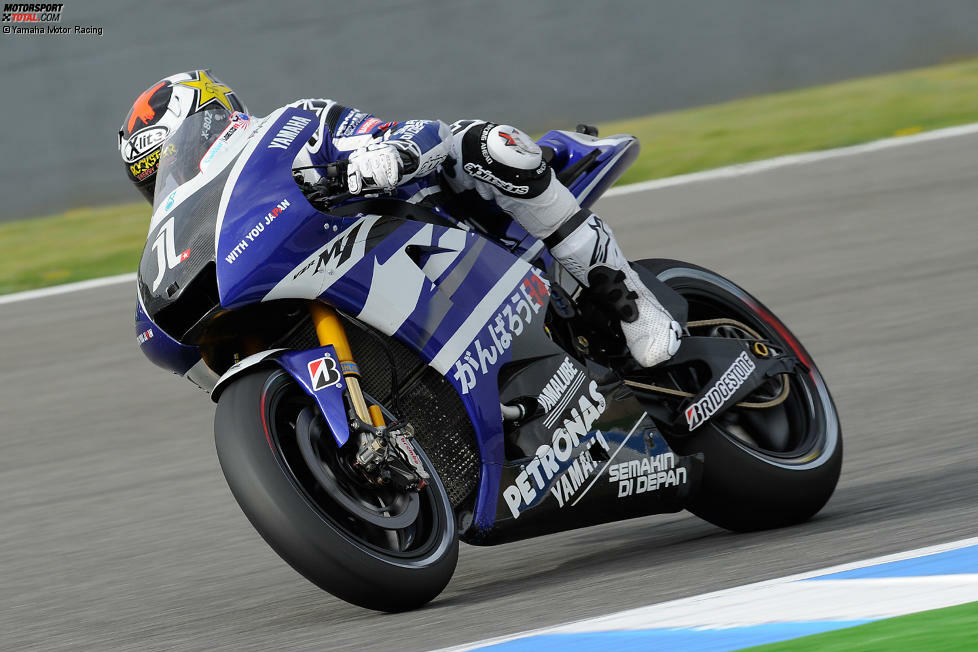 2011: Yamaha YZR-M1 - Bilanz: 15 Rennen, 3 Siege, 2 Poles, MotoGP-Vizeweltmeister