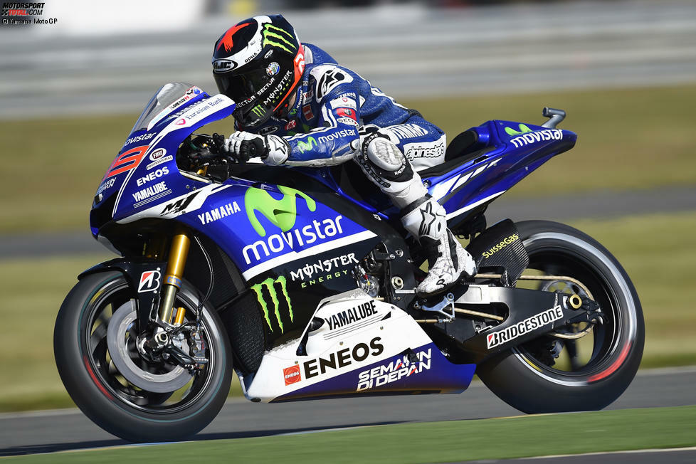 2014: Yamaha YZR-M1 - Bilanz: 18 Rennen, 2 Siege, 1 Pole, WM-Rang 3