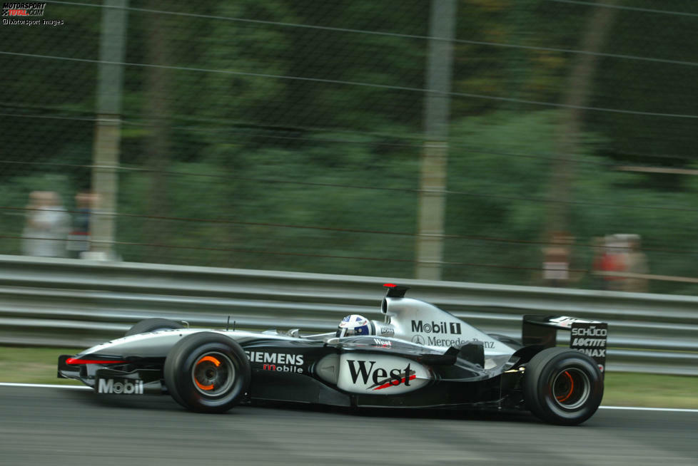 2002-2003: McLaren-Mercedes MP4-17D; Fahrer: David Coulthard, Kimi Räikkönen