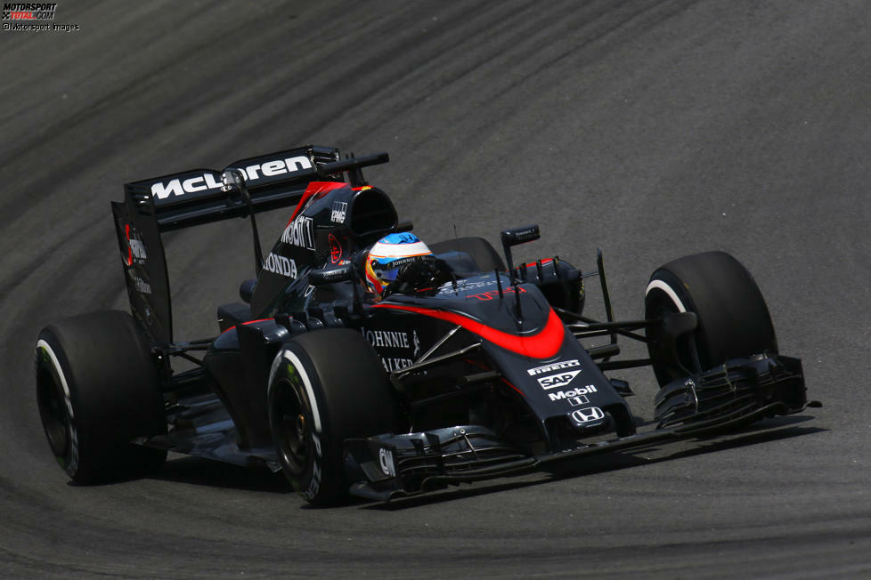 2015: McLaren-Honda MP4-30; Fahrer: Jenson Button, Fernando Alonso, Kevin Magnussen
