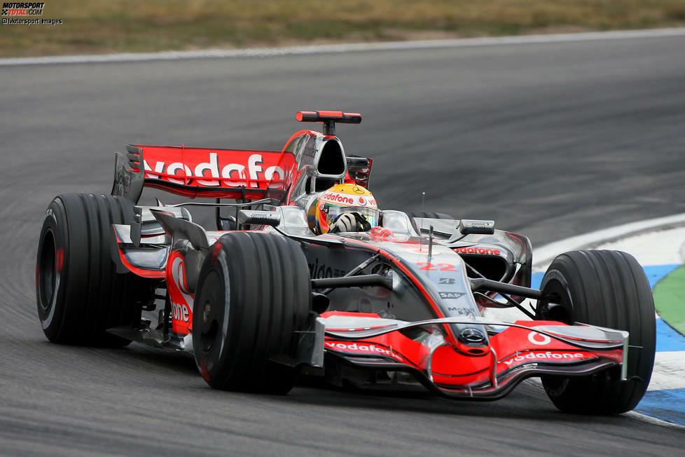 2008: McLaren-Mercedes MP4-23; Fahrer: Lewis Hamilton, Heikki Kovalainen