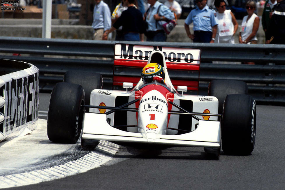 1992: McLaren MP4/7A; Fahrer: Ayrton Senna, Gerhard Berger