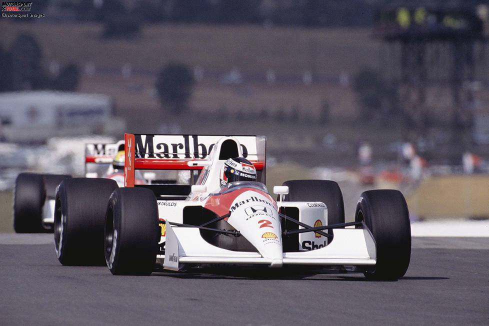1992: McLaren-Honda MP4/6B; Fahrer: Ayrton Senna, Gerhard Berger