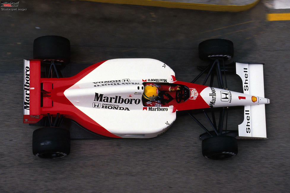 1991: McLaren-Honda MP4/6; Fahrer: Ayrton Senna, Gerhard Berger