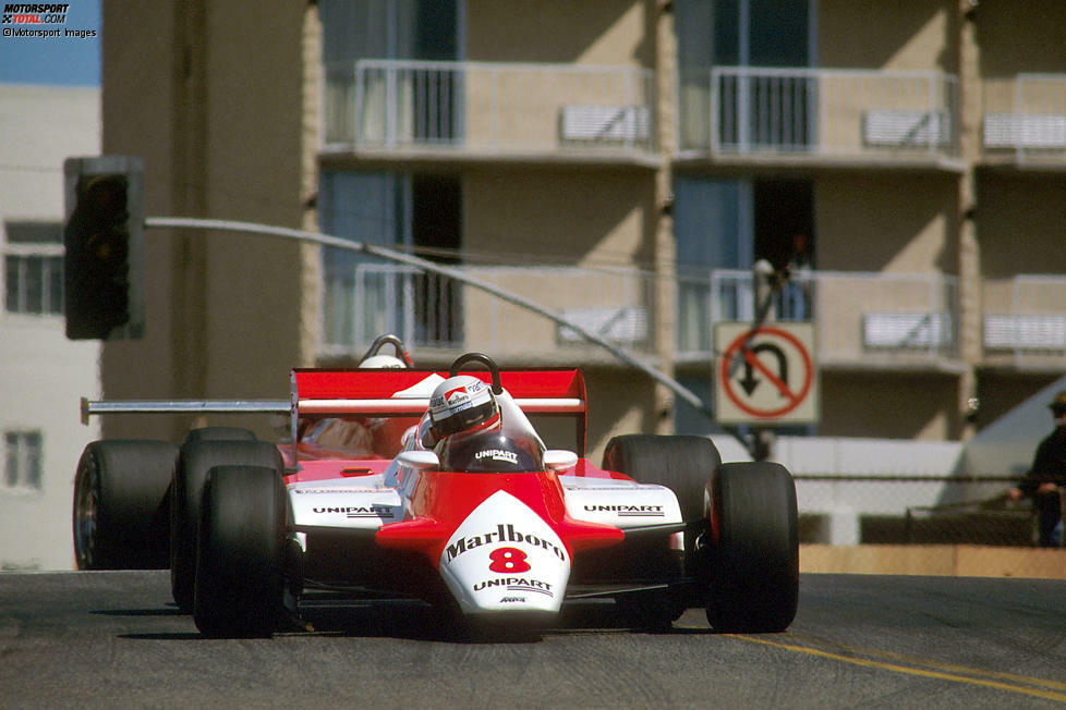 1982: McLaren-Ford MP4/1B; Fahrer: John Watson, Niki Lauda