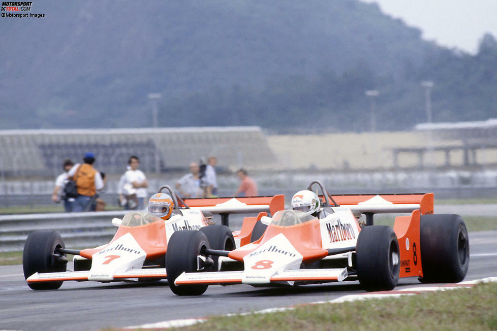 1979-1981: McLaren-Ford M29F; Fahrer: John Watson, Andre de Cesaris