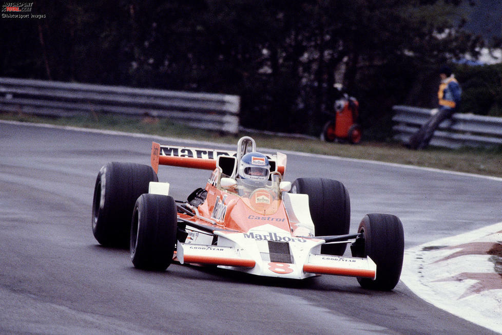 1976-1979: McLaren-Ford M26; Fahrer: James Hunt, Patrick Tambay, Bruno Giacomelli