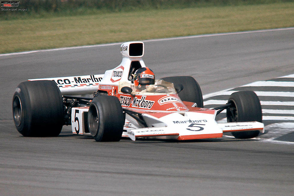 1973-1978: McLaren-Ford M23; Fahrer: Denis Hulme, Emerson Fittipaldi, Mike Hailwood, David Hobbs, Jochen Mass, James Hunt, Gilles Villeneuve