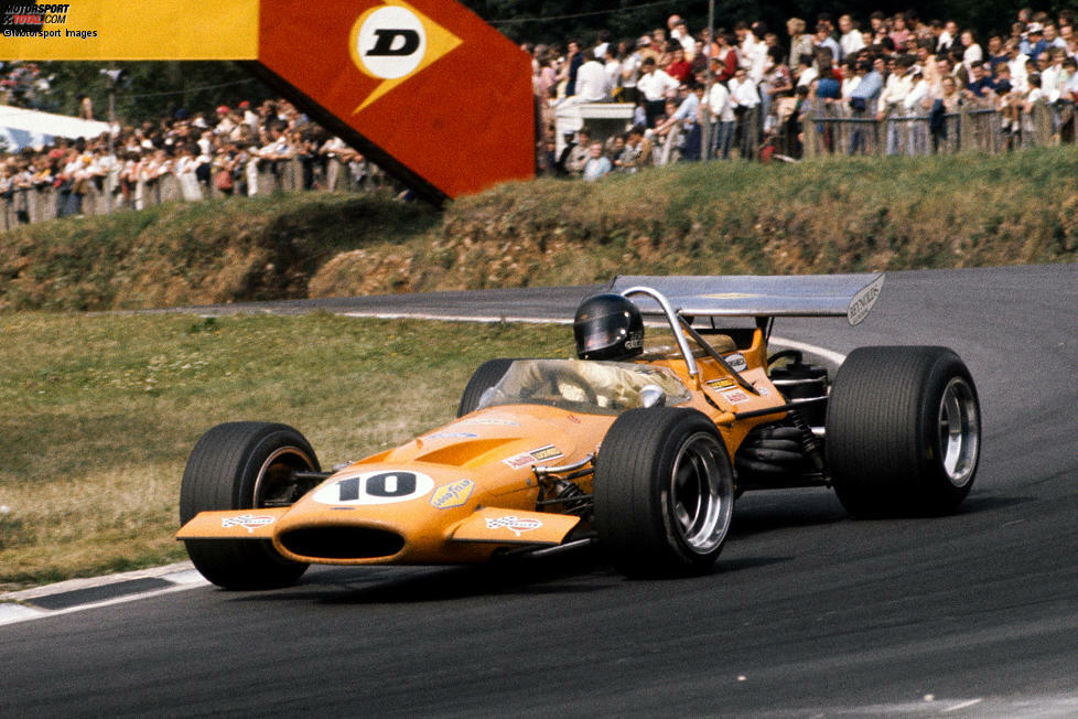 1970-1971: McLaren-Ford M14A; Fahrer: Denis Hulme, Peter Gethin, Jackie Oliver