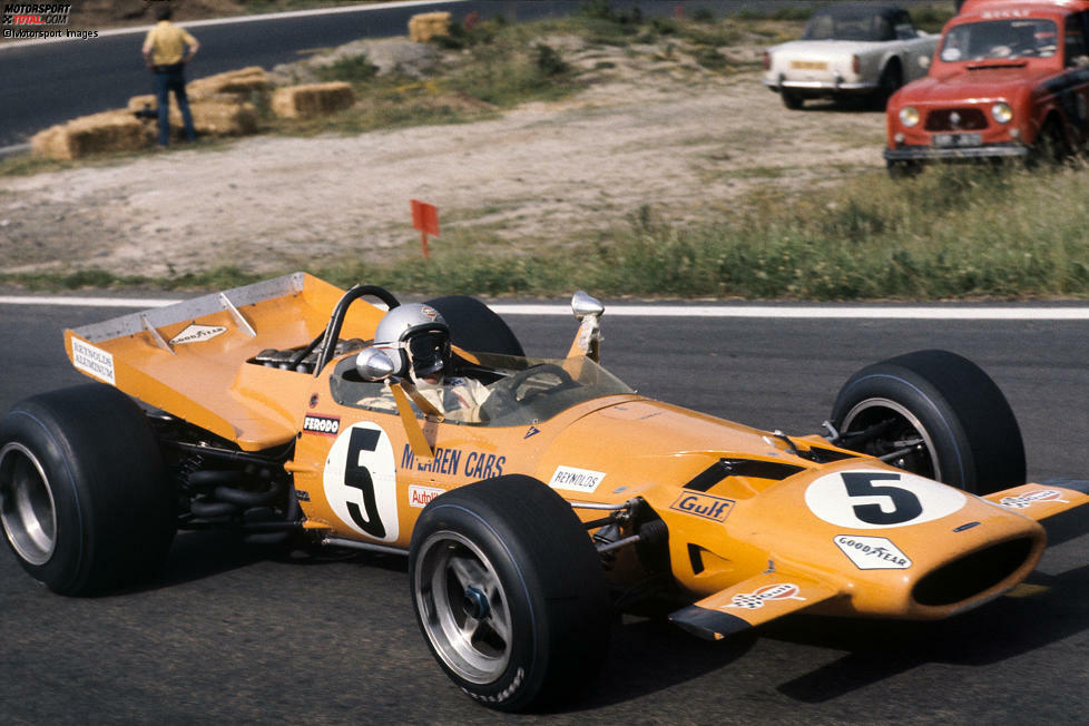 1969-1971: McLaren-Ford M7C; Fahrer: Bruce McLaren, Denis Hulme