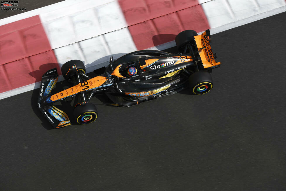 2023: McLaren-Mercedes MCL60; Fahrer: Lando Norris, Oscar Piastri