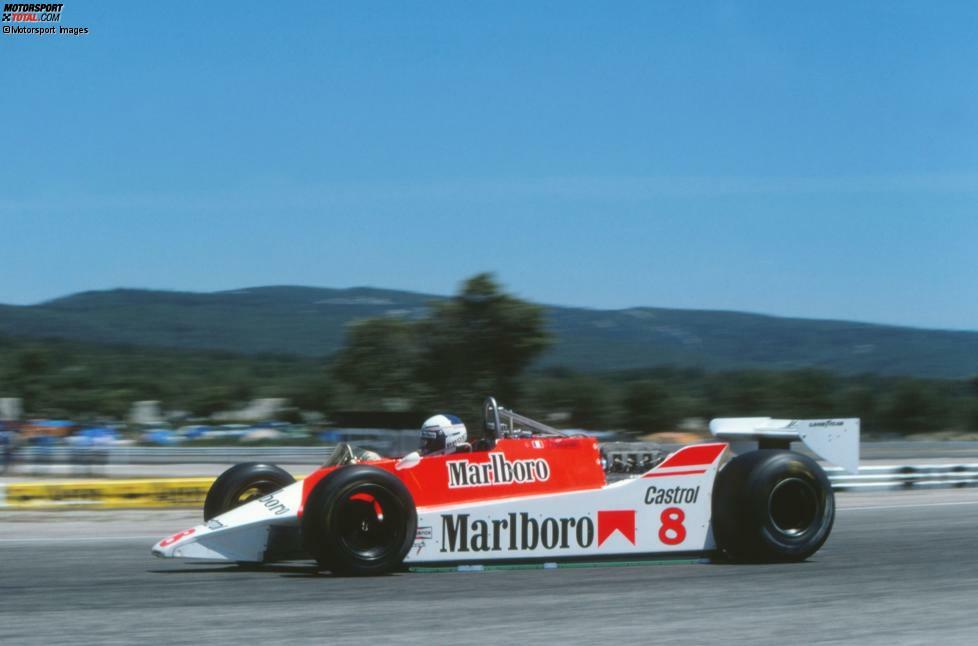 1980: Rot und Weiß waren auch die Farben, mit denen McLaren in sein erfolgreichstes Jahrzehnt in der Formel 1 startete.