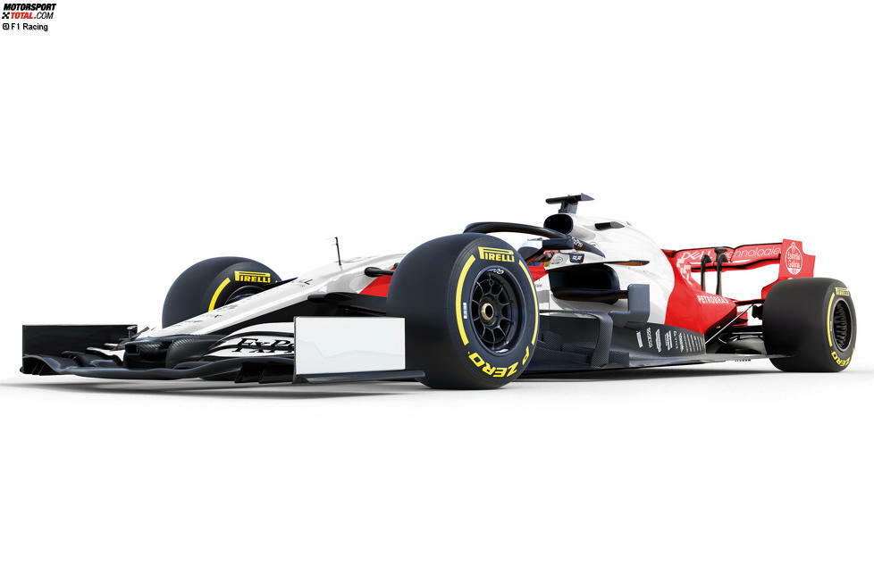 Der McLaren MCL34 in den Traditionsfarben Weiß und Rot