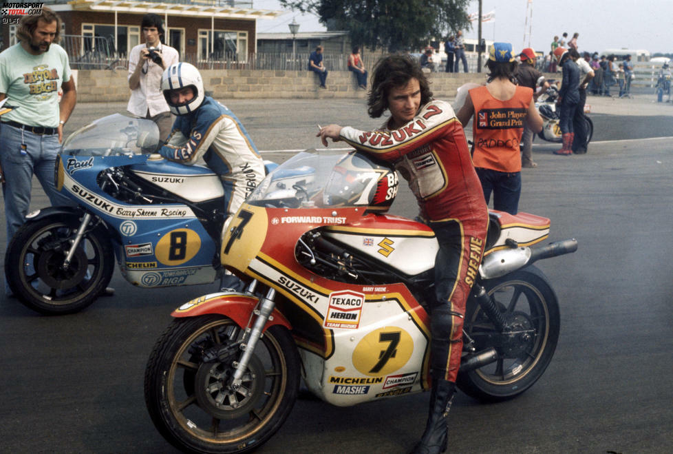 Barry Sheene (Großbritannien): Der Brite gilt als eine der Kultfiguren der 70er-Jahre. Er sicherte sich zwei WM-Titel in der 500er-Klasse auf Suzuki (1976 und 1977). Außerdem gewann er 23 Rennen und ist bis heute der letzte britische Motorrad-Weltmeister in der Königsklasse.