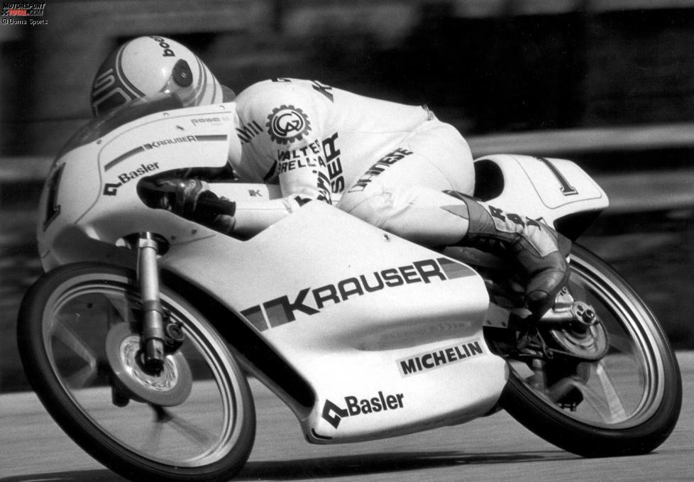 Stefan Dörflinger (Schweiz): Der in Deutschland geborene Schweizer dominierte Mitte der 1980er-Jahre die kleinen Motorrad-Klassen. Von 1982 bis 1985 gewann er je zwei Titel in der 50er- und der 80er-Klasse. Insgesamt triumphierte er in 18 Grands Prix.