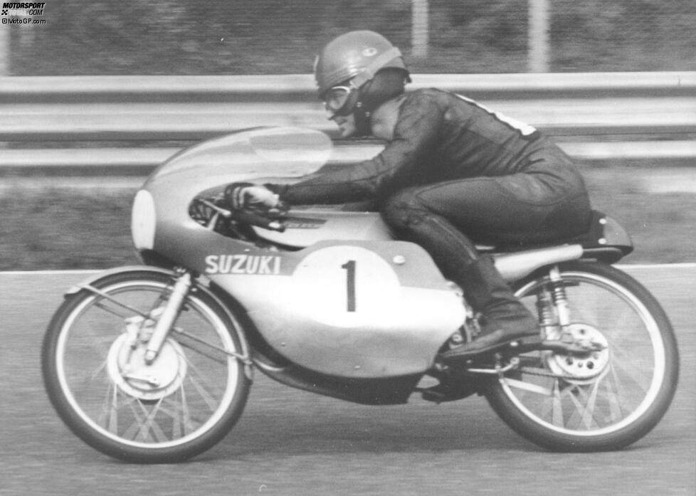 Hugh Anderson (Neuseeland): In den 1960ern gelang es Anderson, in nur sechs Jahren beeindruckende 25 Grand-Prix-Siege und vier Titel einzufahren. Er verhalf Suzukis noch jungem GP-Projekt zu ersten großen Erfolgen.