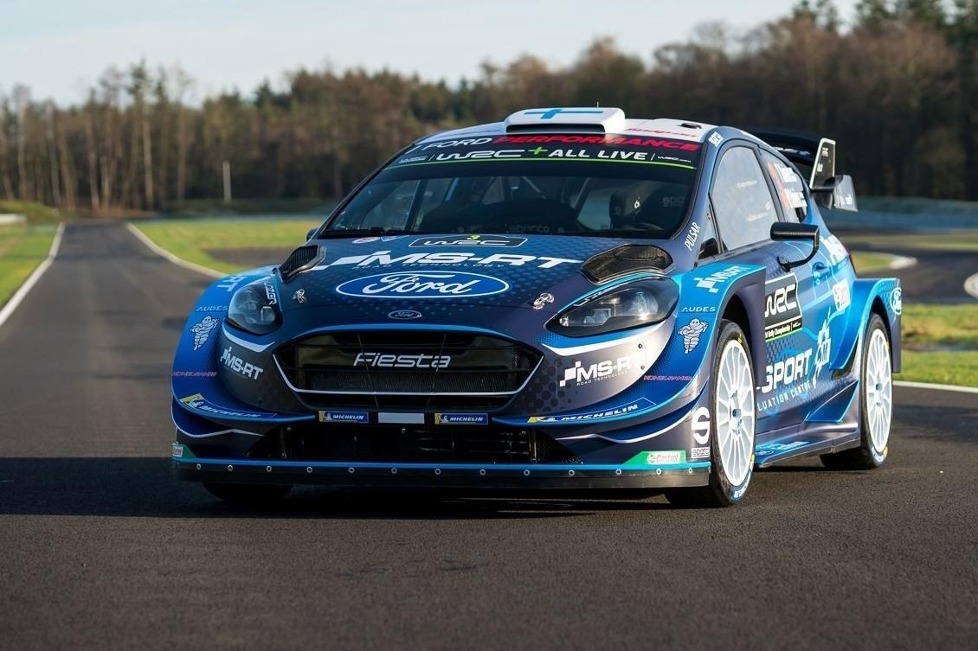 Zurück zum klassischen blau: In diesem Design werden die Ford Fiesta WRC von M-Sport 2019 in der Rallye-Weltmeisterschaft fahren