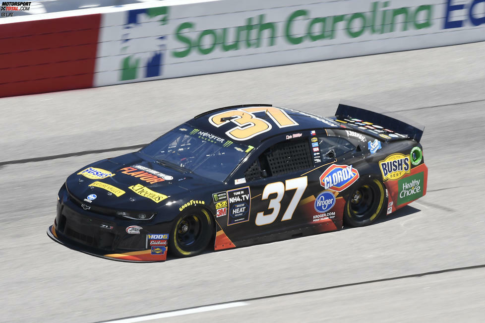 Chris Buescher (JTG-Chevrolet) - kein Throwback-Design