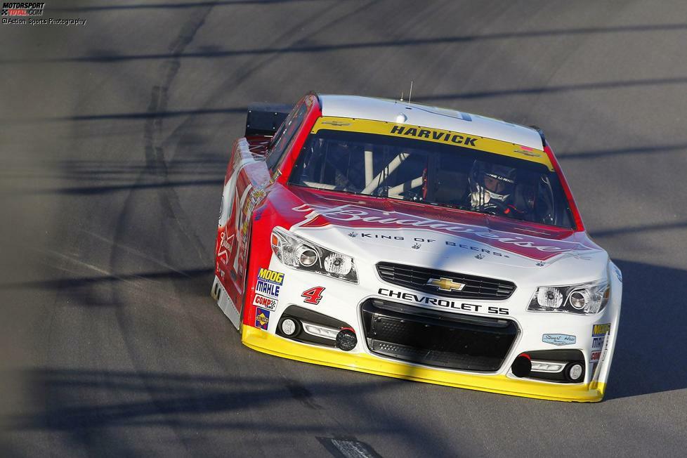 2014: Kevin Harvick (Stewart/Haas-Chevrolet) mit 27,304 Sekunden