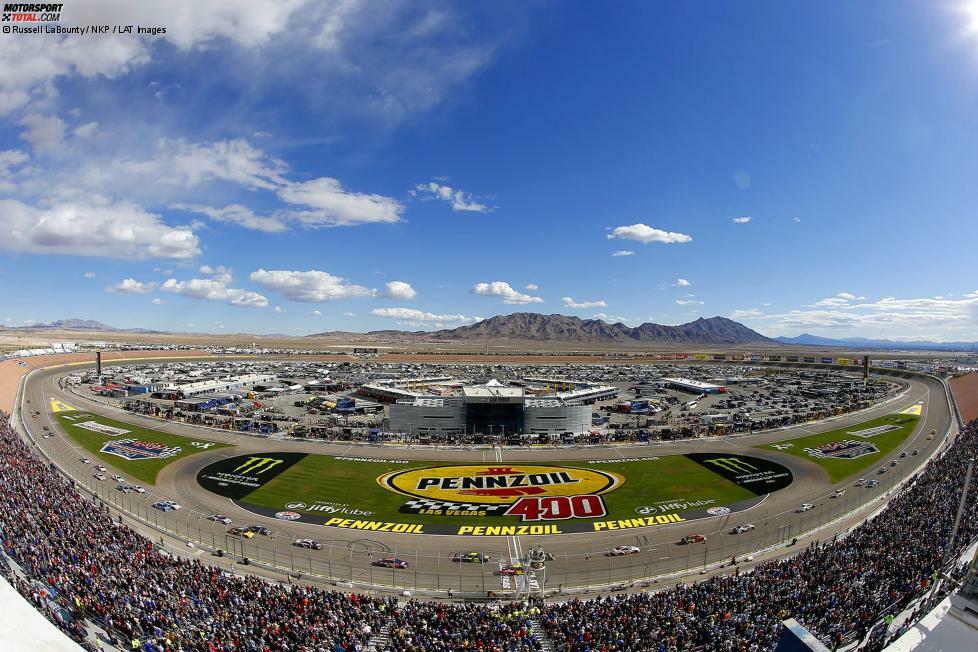 #7: Las Vegas Motor Speedway (1,5 Meilen) - 196,378 mph (315,972 km/h)