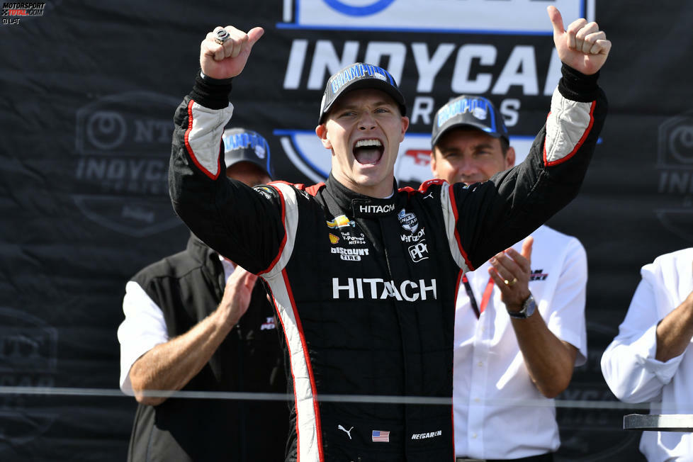 Er hat es zum zweiten Mal geschafft: Josef Newgarden (Penske-Chevrolet) hat nach 2017 zum zweiten Mal den Titel in der IndyCar-Serie geholt.