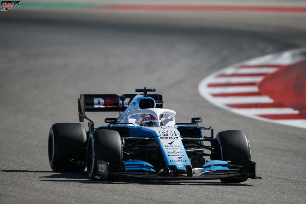 George Russell (3): Wir glauben: Der meistunterschätzte Fahrer der Saison 2019. Aber wer neben Teamkollege Kubica auf Williams fährt, dessen Talent ist enorm schwierig einzuschätzen. So auch in Austin.