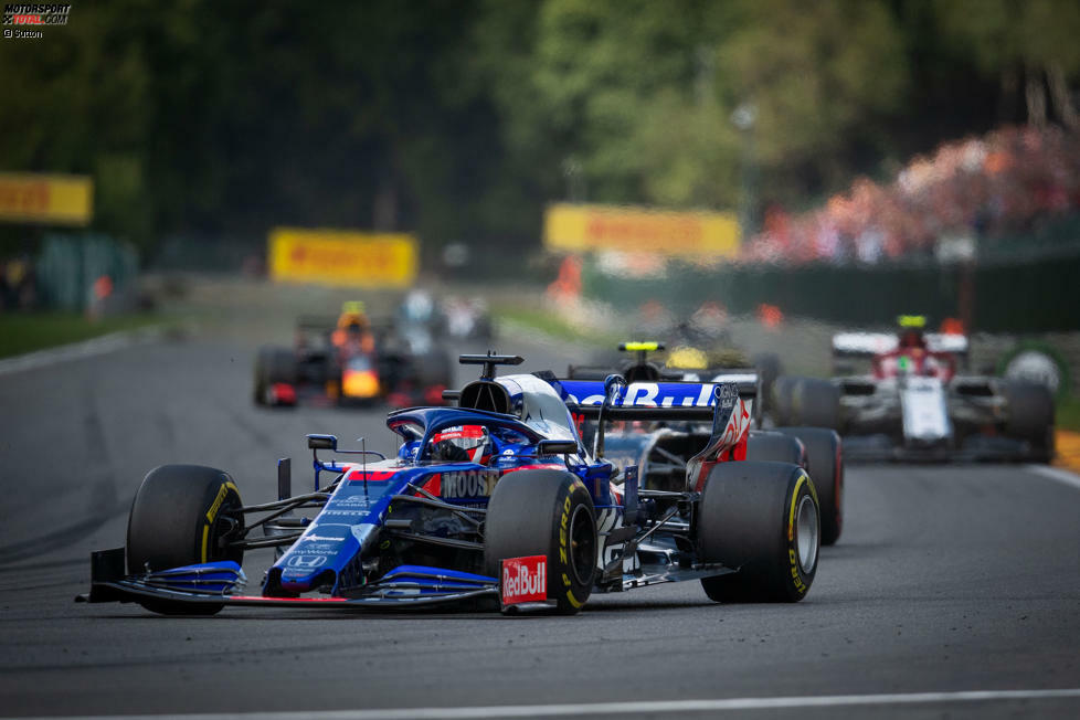 Daniil Kwjat (3): Nicht erst seit dem Podium in Hockenheim fährt der Russe in der Form seines Lebens. Viele fragen sich, warum nicht er statt Gasly im Red Bull sitzt. Vom vorletzten Startplatz mit einem Toro Rosso auf P7 zu fahren, noch dazu in Spa, das ist eine ansprechende Leistung.