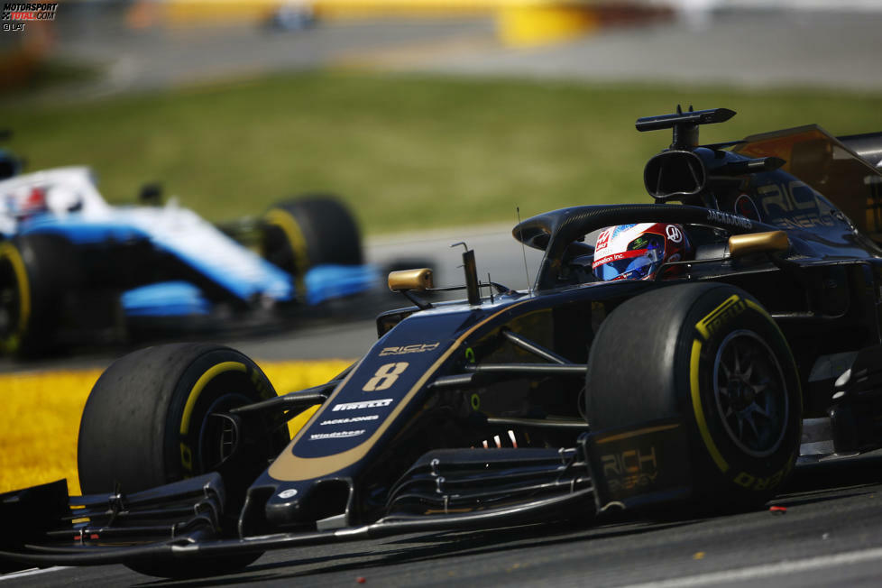 Romain Grosjean (4): Er konnte seine schnelle Quali-Runde wegen des Magnussen-Crashs nicht zu Ende fahren. Als Quali-15. war sein Grand Prix ziemlich vordefiniert. Und der Haas hat immer noch Probleme mit den Reifen. Aber trotz der mildernden Umstände muss da mehr gehen.