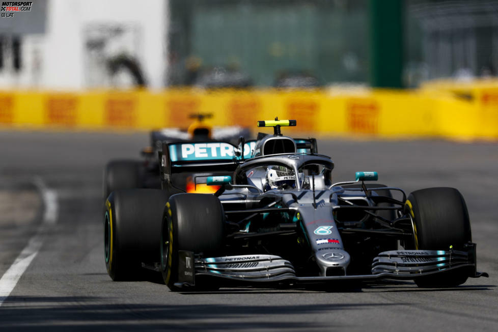 Valtteri Bottas (4): Hamilton hat mit dem Mercedes das Rennen gewonnen. Da ist P6 im Qualifying und P4 im Rennen dann eindeutig zu wenig. Die Fehler in Q3 haben ihm jeder Chance auf den Sieg beraubt. Das ging auf seine eigene Kappe. In der WM verliert er nach und nach den Sichtkontakt zur Spitze.