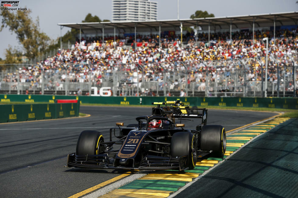 Kevin Magnussen (2): Im Qualifying hat er teamintern die erste Niederlage kassiert, diese aber gleich am Start wieder ausgebügelt. Danach holte er das Maximum aus dem Haas heraus, ohne nennenswerte Fehler. Eine trockene, routinierte Performance.