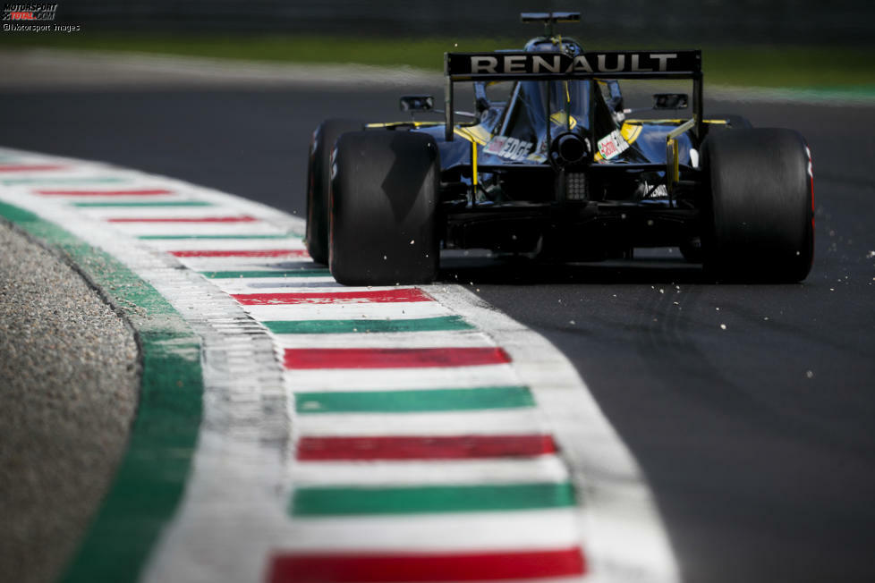 Daniel Ricciardo (2): Wir standen knapp davor, ihm für seine Vorstellung Note 1 zu geben. Mehr als P4 geht mit dem Renault nicht. Teamkollege überholt und geschlagen - damit war das Maximum rausgeholt. Nur: Monza war ein gefundenes Fressen für Renault. In Singapur wird das anders aussehen.