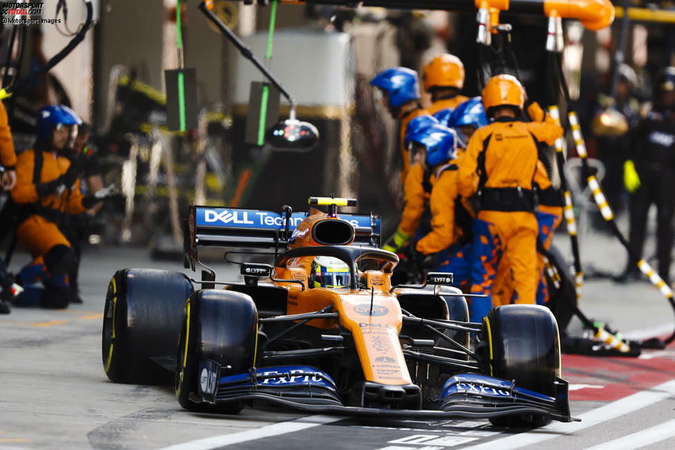 Lando Norris (2): Der immer lächelnde Rookie liefert und liefert und liefert. Sicher hat er bei McLaren 2019 einen guten Zeitpunkt erwischt. Aber dass er und Sainz so konstant vorne mitfahren, spricht für seine fahrerische Performance.