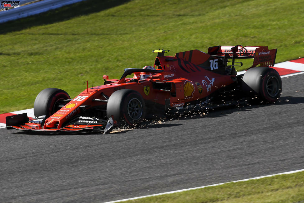 Charles Leclerc (4): Die Kollision mit Verstappen war seine Schuld, und mit dem kaputten Auto so lange noch draußen zu bleiben unvernünftig. Am Ende biss er sich die Zähne an einem McLaren aus. Seine starken Überholmanöver retten dem Shootingstar der zweiten Saisonhälfte noch die 4. Vor allem das gegen Räikkönen in 130R war sehenswert.