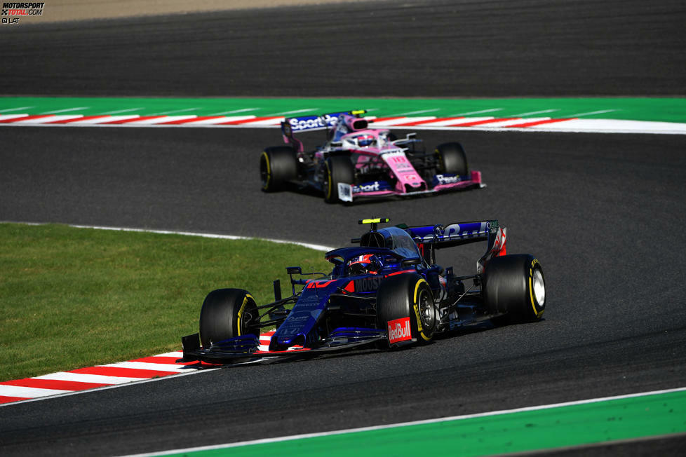 Pierre Gasly (2): Japan liegt ihm einfach, das hat er schon 2018 bewiesen. Im Qualifying starker Neunter, im Rennen starker Achter. Die Kollision mit Perez war unnötig, doch seinen Platz hätte er auch ohne den Systemfehler im Ziel behalten. Bei Toro Rosso fährt er befreiter als bei Red Bull.