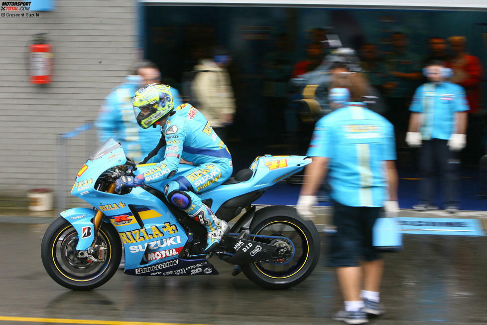 Chris Vermeulen (Le Mans 2007): Der Australier feiert zahlreiche Siege in der Superbike-WM, bevor er 2006 als Vizeweltmeister in die MotoGP wechselt. 2007 in Frankreich schreibt er Geschichte, als er das Flag-to-Flag-Rennen bei schwierigen Rennen gewinnt. Es ist Suzukis erster Sieg überhaupt in der neuen MotoGP-Klasse.