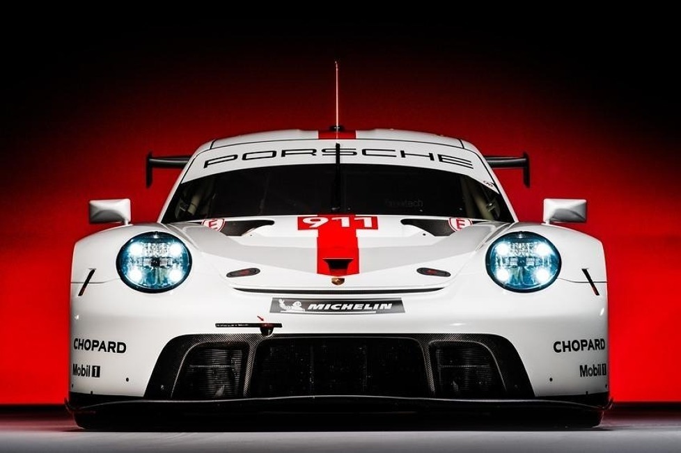 Im Rahmen des Goodwood Festival of Speed hat Porsche die neue Generation des 911 RSR für GTE-Klasse der Langstrecken-WM und der 24 Stunden von Le Mans vorgestellt