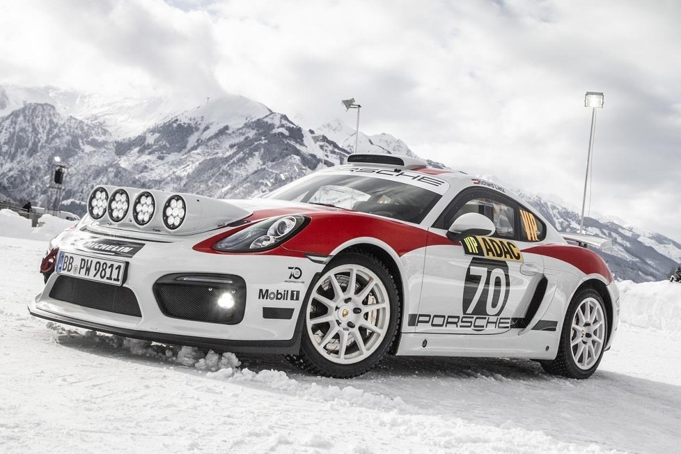 Mit dem Porsche 718 Cayman GT4 Clubsport nach FIA R-GT-Reglement könnte Porsche 2020 in den Rallyesport zurückkehren