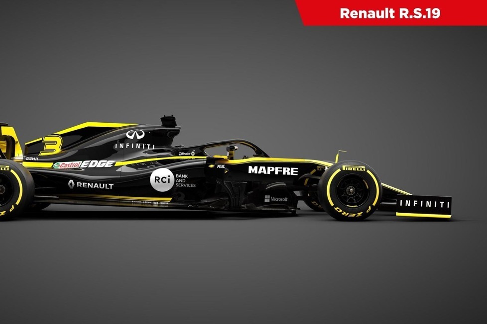 Renault hat den R.S.19 für die Formel 1 2019 vorgestellt: Wir zeigen die besten Bilder des neuen Formel-1-Autos