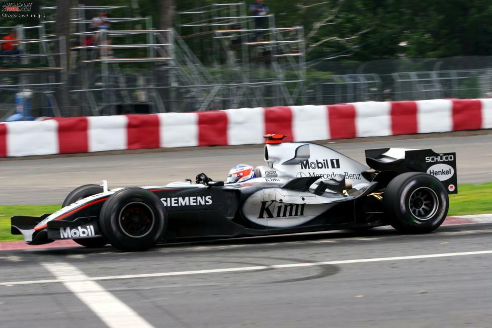 2005: McLaren-Mercedes MP4-20; 
WM-Ergebnis: 2. mit 112 Punkten, 7 Siege