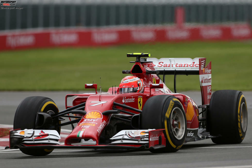 2014: Ferrari F14 T; 
WM-Ergebnis: 12. mit 55 Punkten