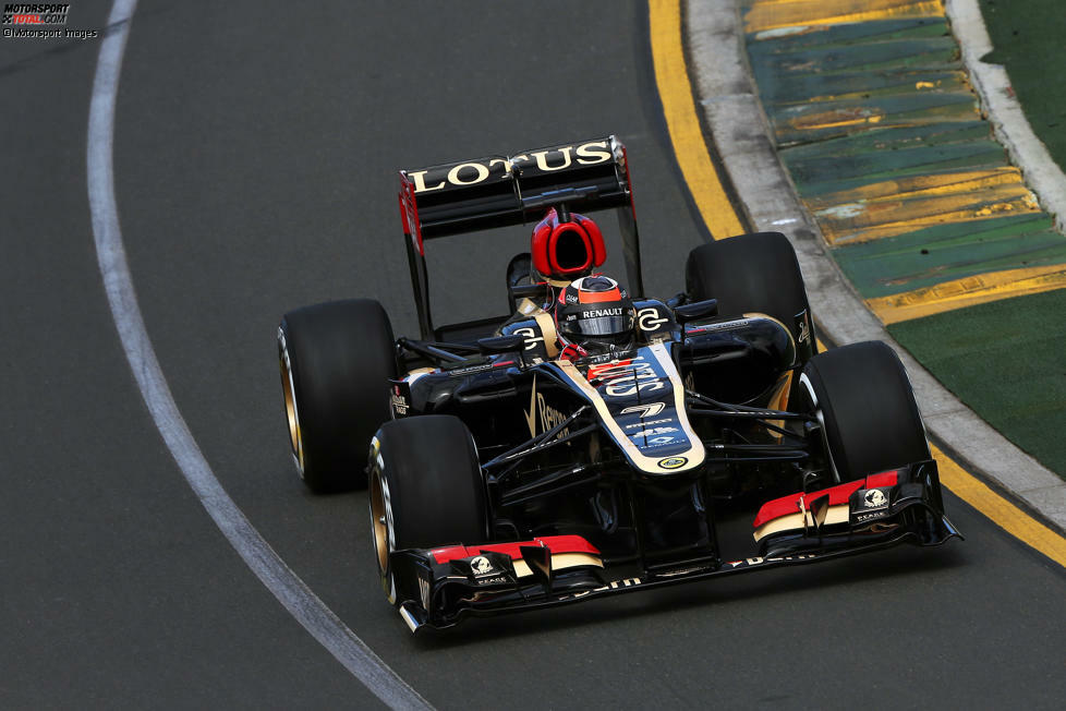 2013: Lotus-Renault E21; 
WM-Ergebnis: 5. mit 183 Punkten, 1 Sieg