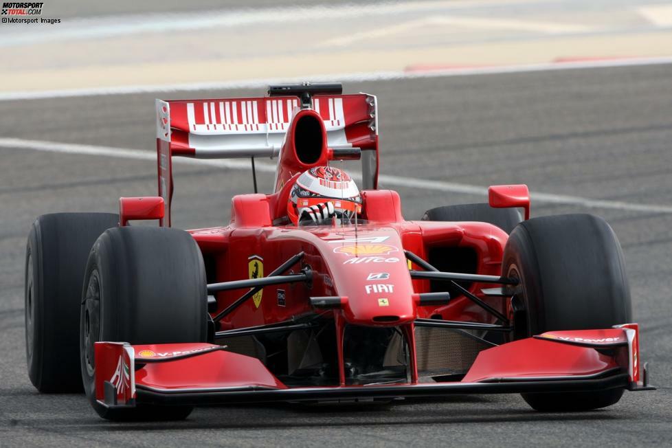 2009: Ferrari F60; 
WM-Ergebnis: 6. mit 48 Punkten, 1 Sieg