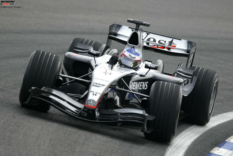 2004: McLaren-Mercedes MP4-19; 
WM-Ergebnis: 7. mit 45 Punkten, 1 Sieg