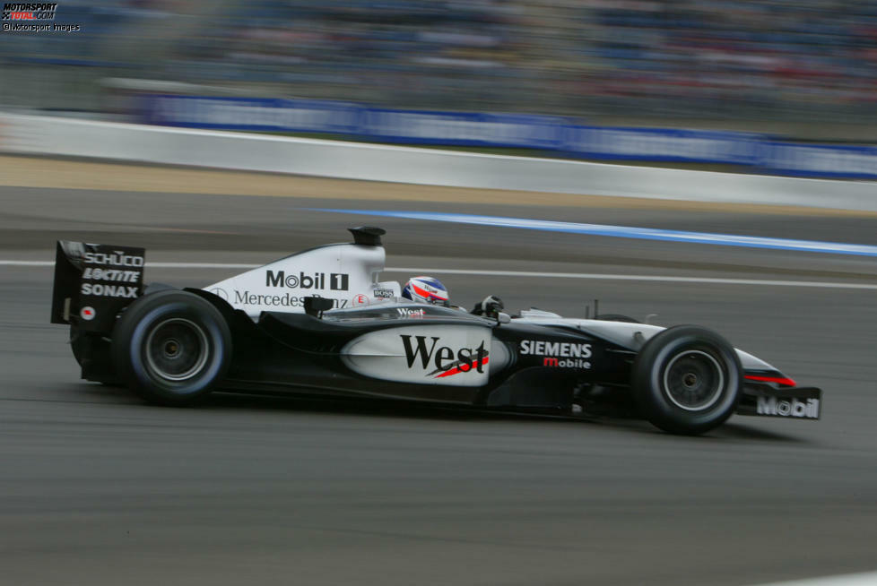 2003: McLaren-Mercedes MP4-17D; 
WM-Ergebnis: 2. mit 91 Punkten, 1 Sieg