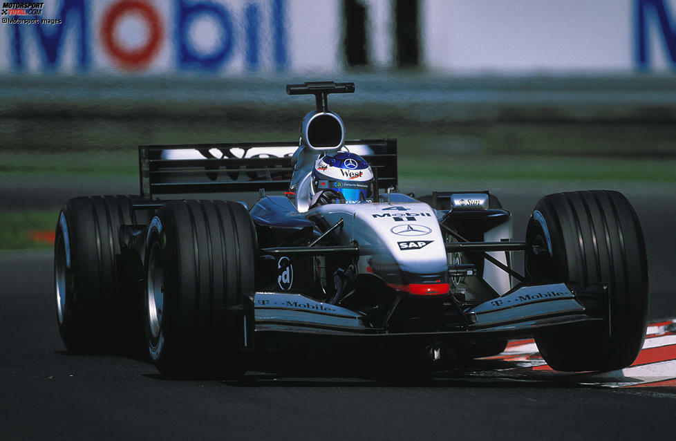 2002: McLaren-Mercedes MP4-17; 
WM-Ergebnis: 6. mit 24 Punkten
