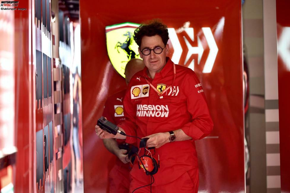 Mattia Binotto (Ferrari-Teamchef): 