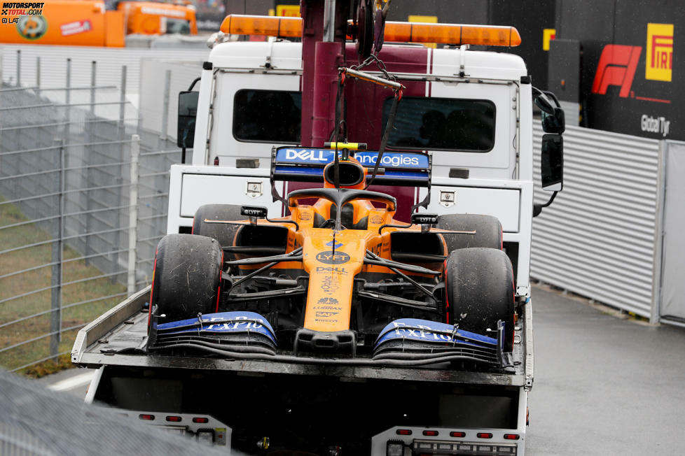 Lando Norris (4): Sein Q1-Aus war eine Mischung aus eigener fehlender Leistung und einem Batterieproblem. Stark, dass er die Schuld dafür auf sich nimmt. Nach Motorenwechsel kam er im Rennen jedoch auch nicht weit.